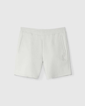 Short Psycho Bunny Lyons Casual Sweatshort Pearl Homme | MLE-70203743